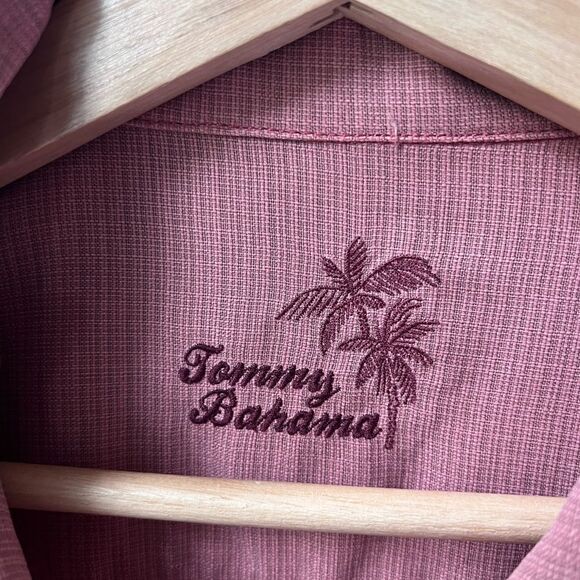 Tommy Bahama 100% silk men’s Summer Shirt size M Sleeve Button Down Hawaii - Picture 11 of 14